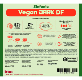Шоколад чорний 52% веганський Sinfonia VEGAN  тм Irca